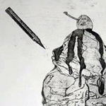 Anielka Hampson Print G.B. Twin